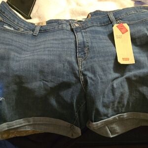 Levi's Classic Blue Jean Shorts